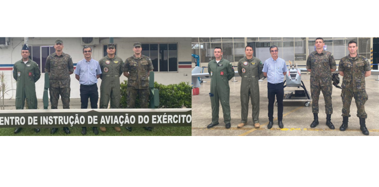 IEAv e CavEx fortalecem parcerias e avançam em acordos operacionais para uso de SARP